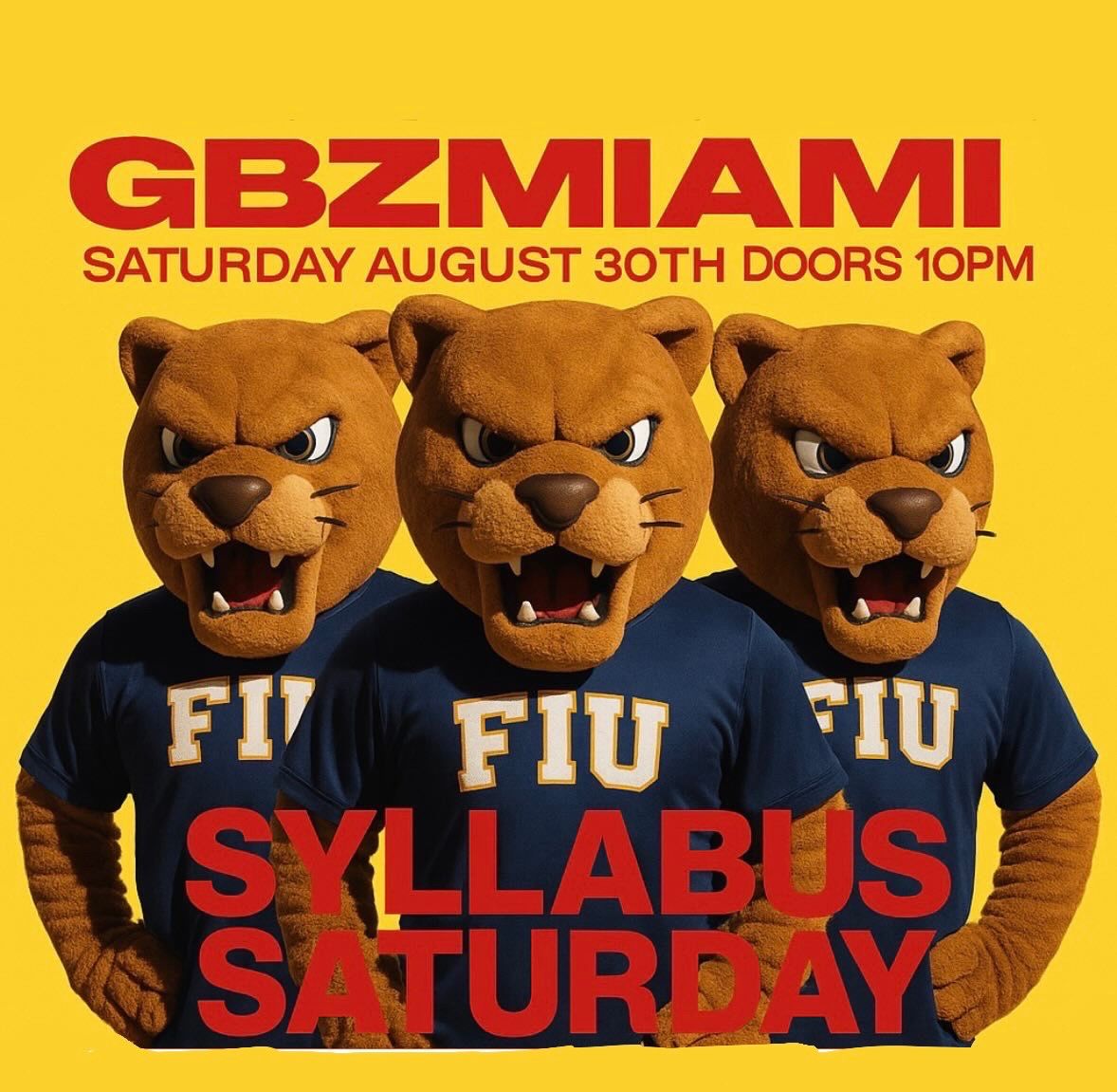 Syllabus Saturday (Fall Kickoff)