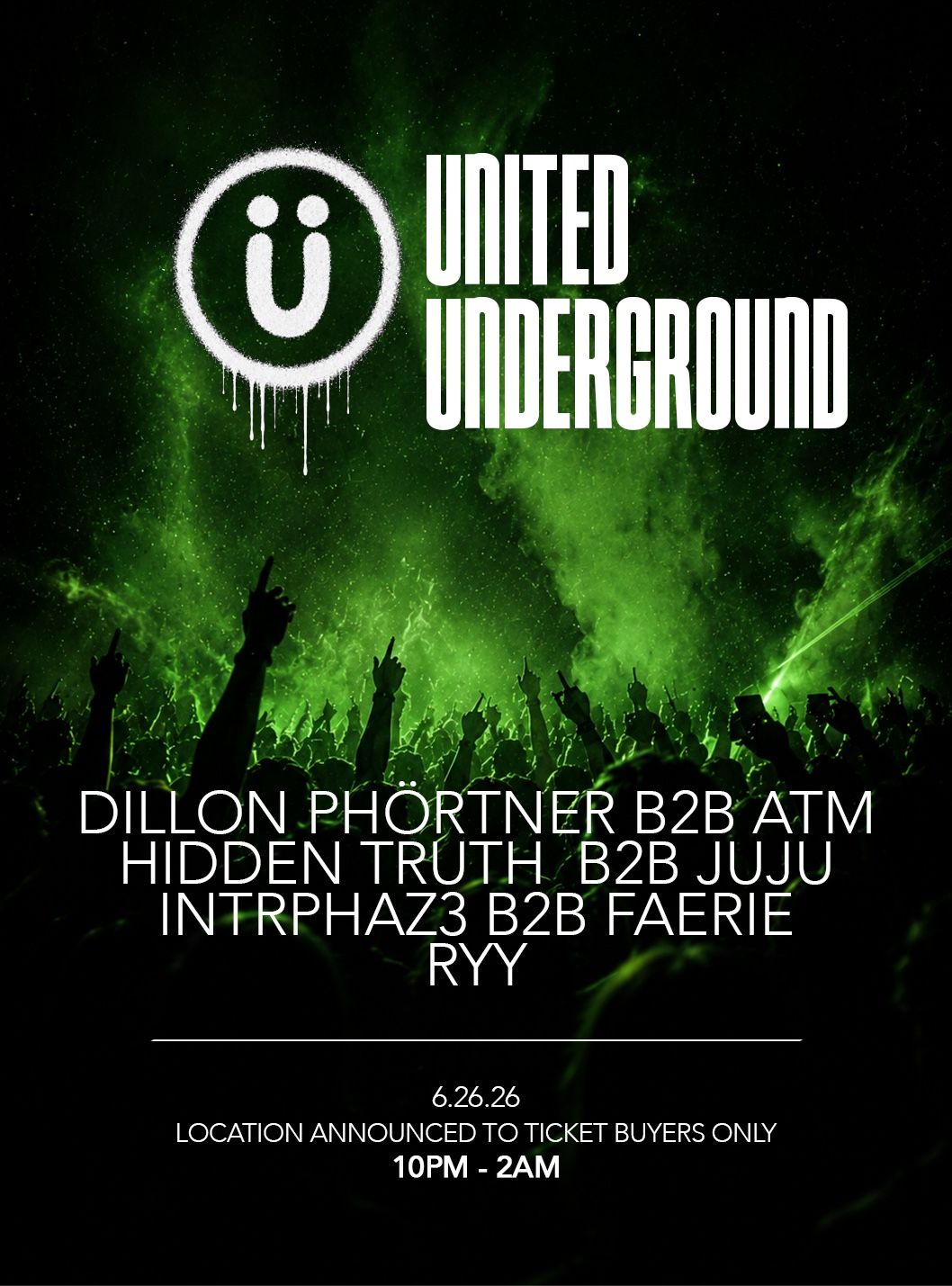 Ünited Ünderground (Festival Pre-Party)