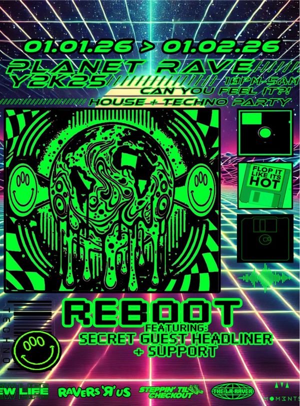 PLANET RAVE Y2K26 - New Years Day Afters