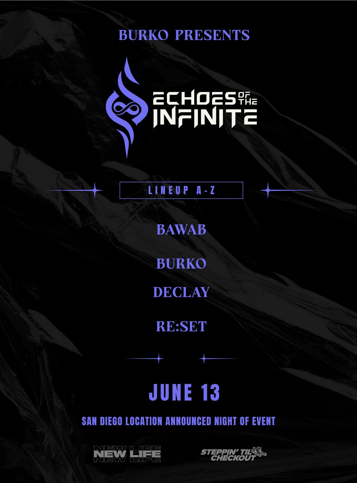 BURKO presents: ECHOES OF THE INFINITE (Launch Party)