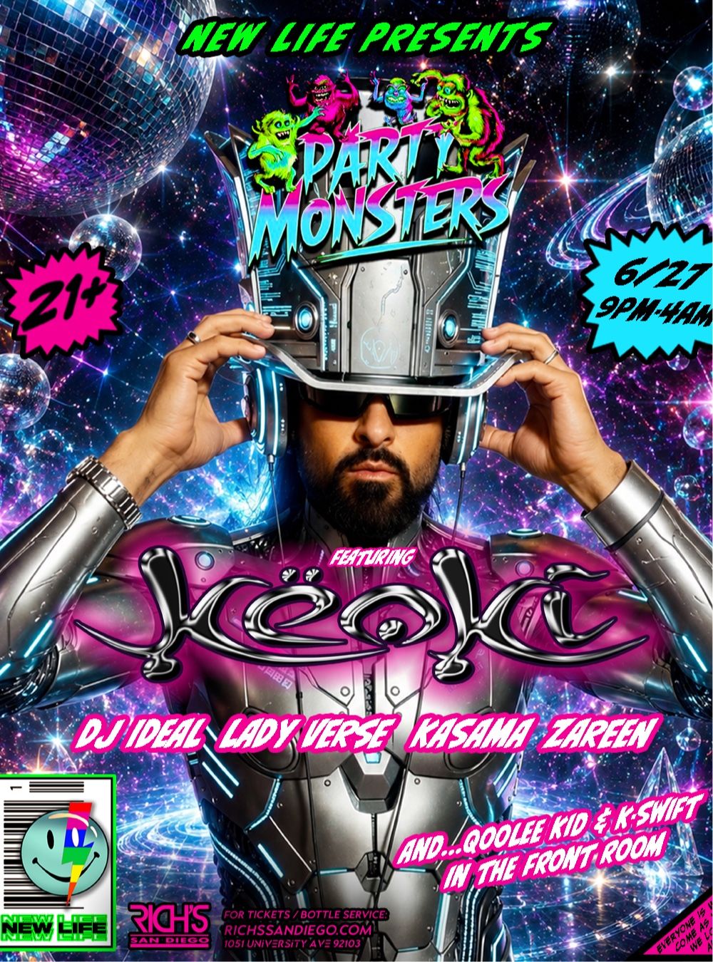 Party Monsters feat KEOKI