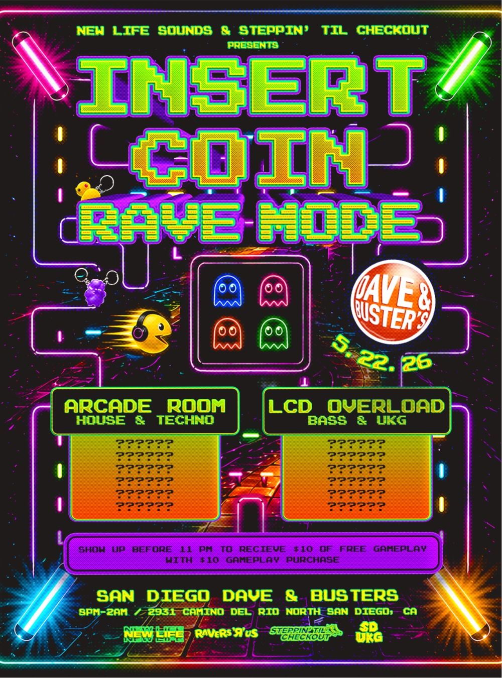 INSERT COIN: RAVE MODE