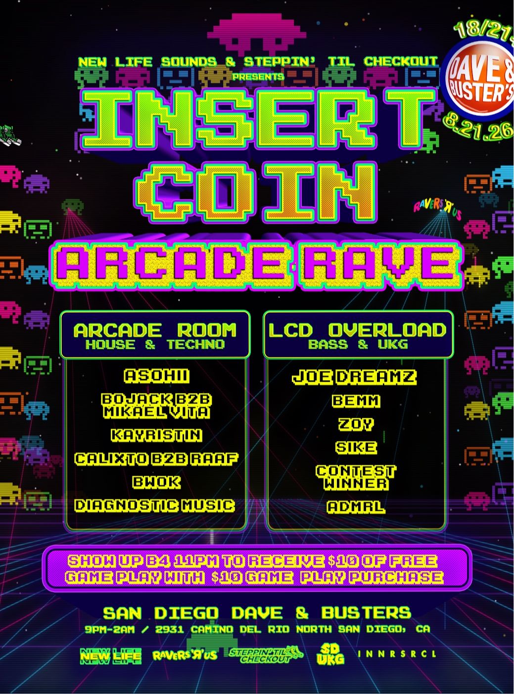 INSERT COIN: INVADER MODE